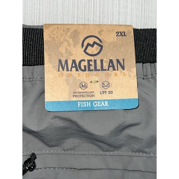 Magellan Mag Repel  Men's Cargo Pants 2XL Color Gray Green Fishing Hiking Casual - Picture 8 of 15
